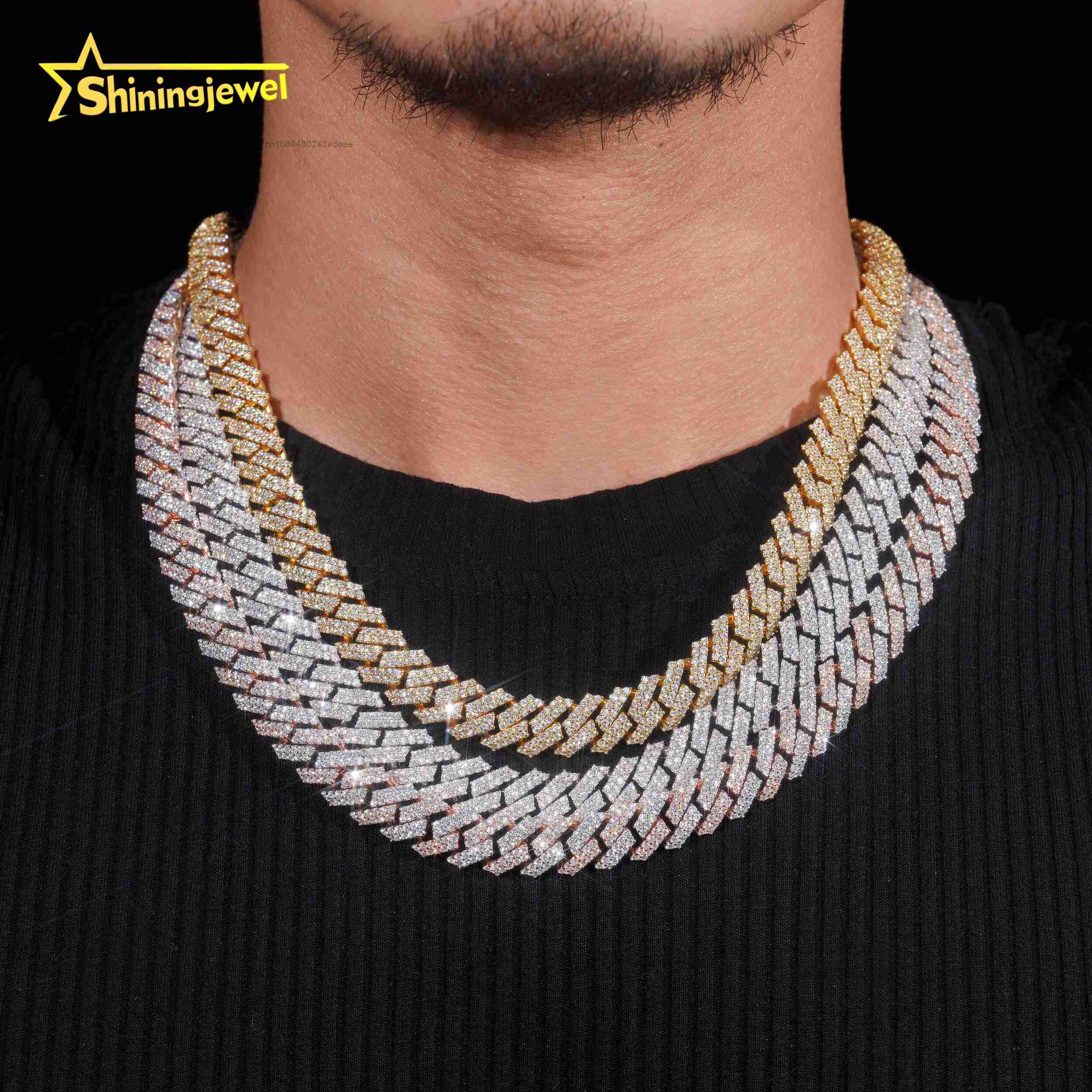 Cuban Link Chain 12Mm - Hochwertiger Hip-Hop-Schmuck für Männer, modische Halsketten,