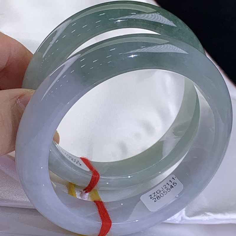 Bracelets - Myanmar-Jadeit-Armband für Frauen, hergestellt aus Jadestein