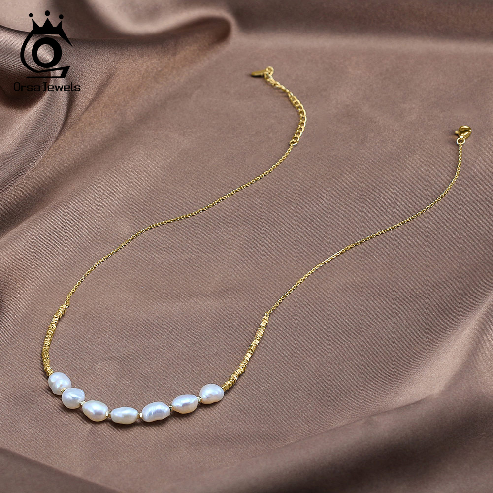 ORSA JEWELS Vintage-Nugget-Ket – Pearl Choker Necklace Vintage Bewertung und Preis