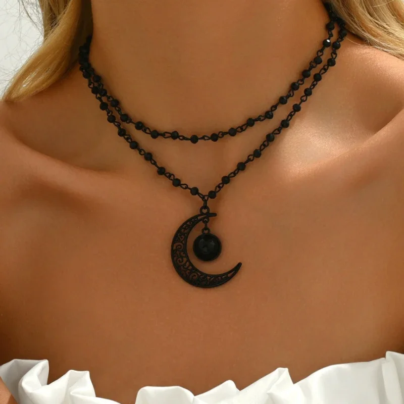 Gothic Halskette mit mehrschic – Layered Pendant Necklace Aesthetic Bewertung und Preis