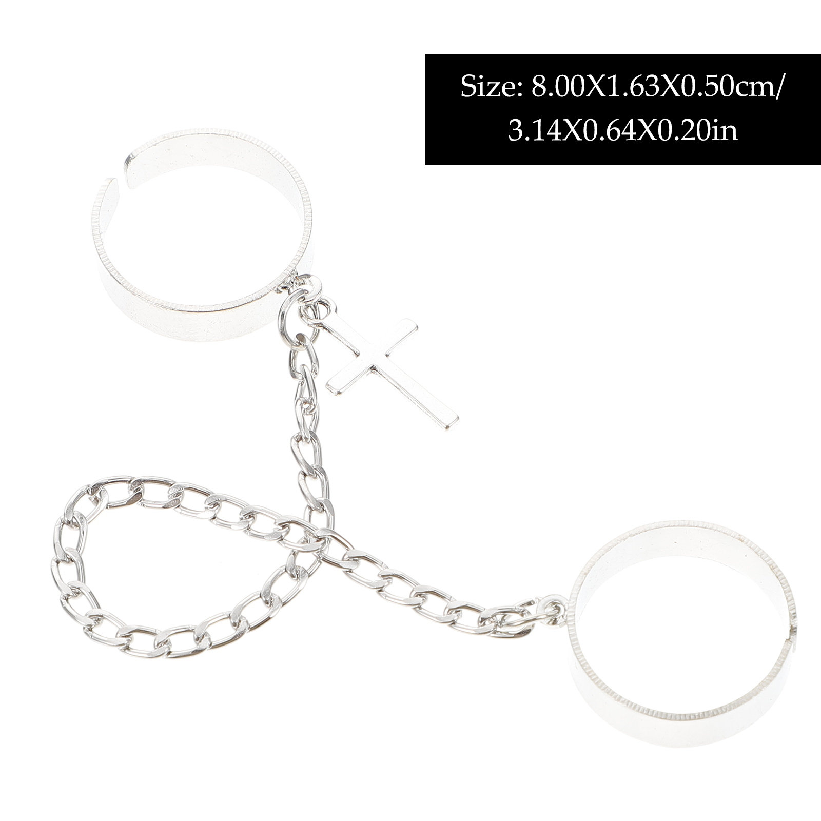 Knöchelring-Set Kreuzkette Vin – Vintage Punk Knuckle Rings Set Bewertung und Preis