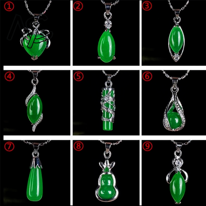 925 Silber Chinesische Grüne J – Necklaces Bewertung und Preis